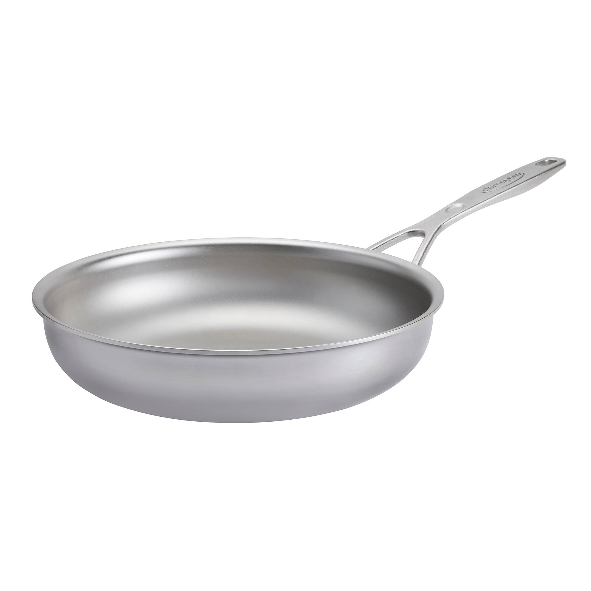 Front. Demeyere - Demeyere Industry 5 Nanotouch 9.5-inch fry pan - Stainless Steel.