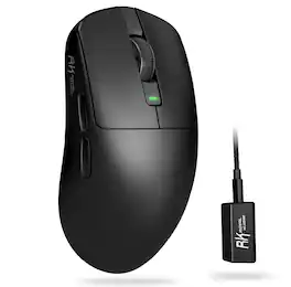 HM 1810 - M3 Gaming Mouse With 42k 47g Lightweight Computer Dual 8k Polling Optical Sensor 4g-c Pc Game Mice Buttons - Wired - Default