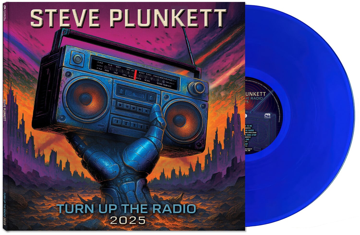 Steve Plunkett - Turn Up The Radio 2025   - VINYL LP price history on PriceWatchPro
