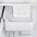 Alt View 17. Forno Appliances - Moena 19.2 Cu. Ft. Built-In French Door Refrigerator with Decorative Trim Grill - Stainless Steel VCM.