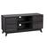 Angle. CorLiving - Hollywood Wood Grain TV Stand with Drawers for Most TVs up to 55" - Dark Grey.