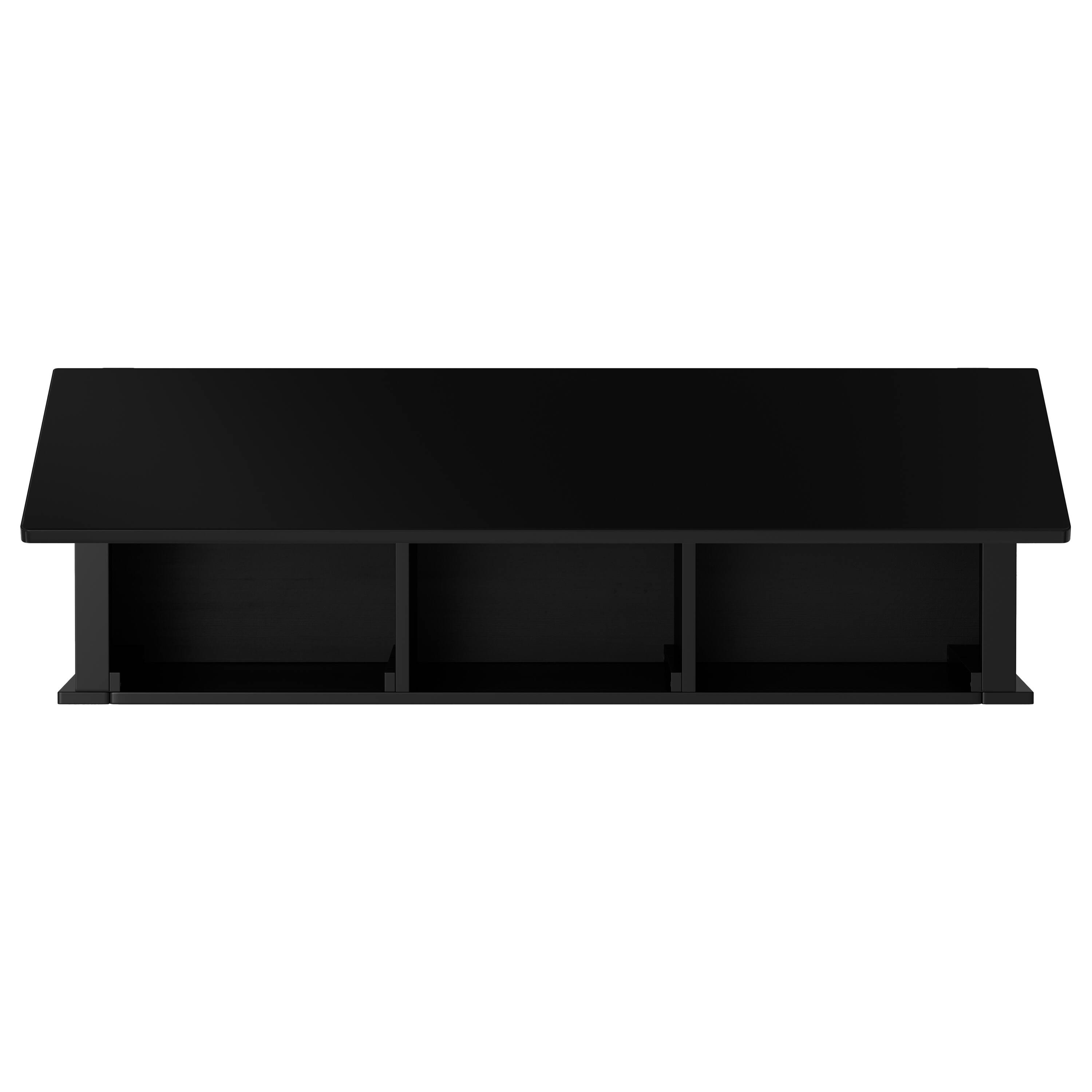 Alt View 3. Simpli Home - Simpli Home Brooklyn 51W Storage Bench Trunk - Black.