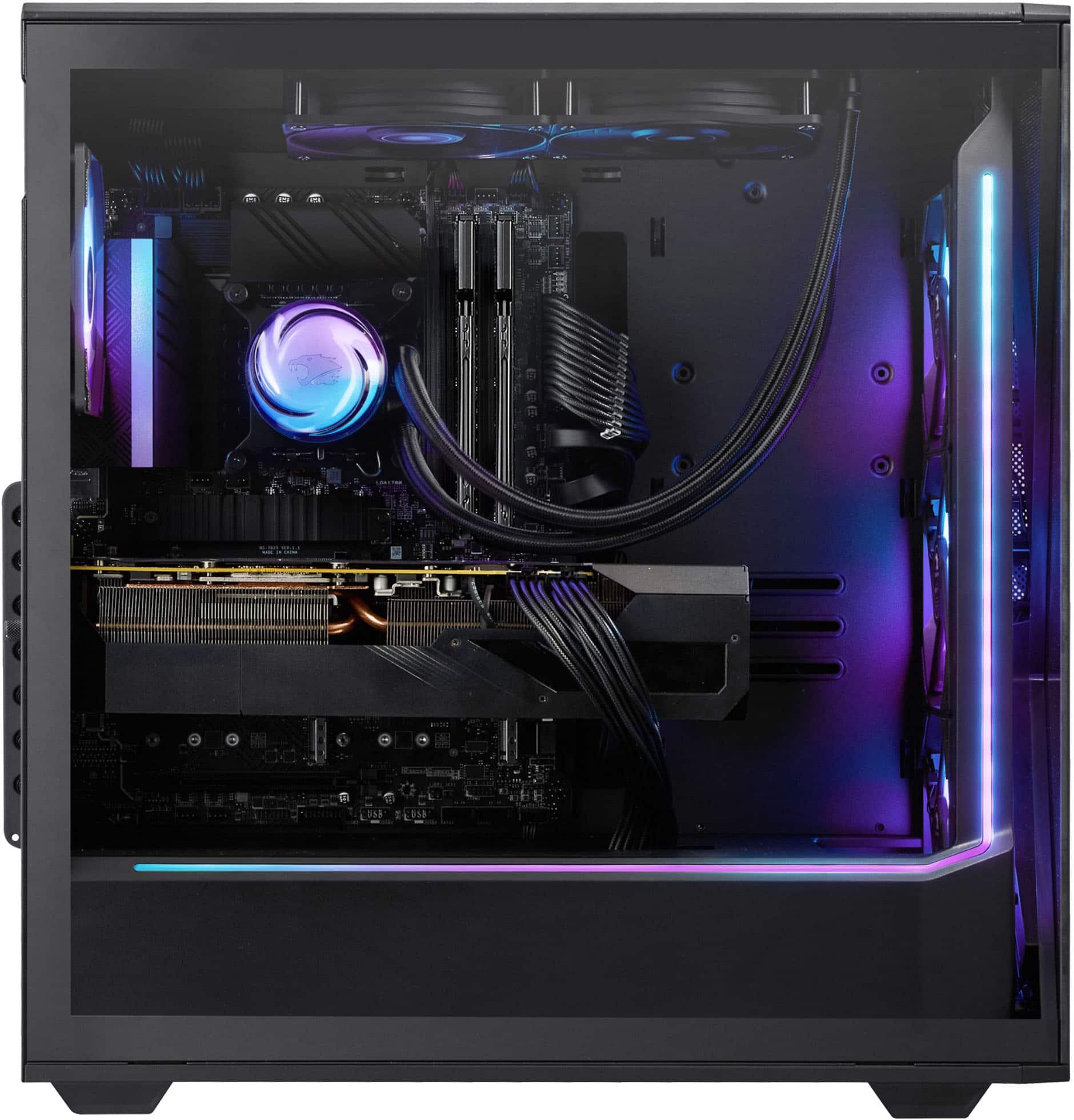 iBUYPOWER Slate Gaming Desktop PC AMD Ryzen 9 7900X 2022 NVIDIA