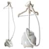 Front. Bestier - Standing Garment Steamer, 1500W Powerful Steamer for Clothes, Roll Wheels, 1.7L Water Tank, 55 Min Continuous Steaming - Light Gray.