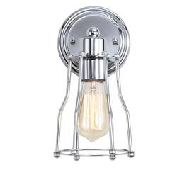 Jonathan Y - Evelyn 5.13" 1-light Metal Vanity Light - Chrome