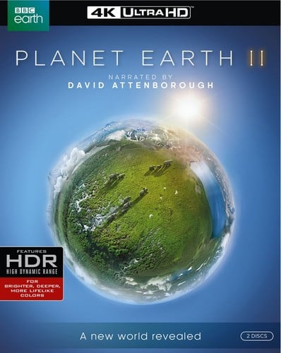 Front. Planet Earth II   - 4K Blu-Ray.
