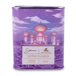 Disney - Princess Home Collection 11-Ounce Scented Tea Tin Candle | Jasmine - Purple
