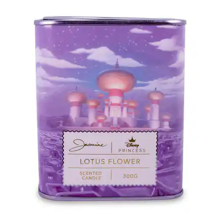 Jasmine
Disney Princess
LOTUS FLOWER
SCENTED CANDLE
300G