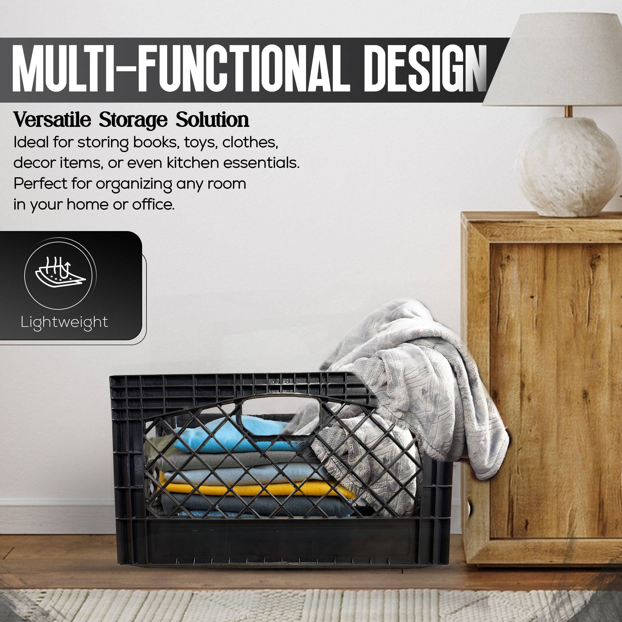 MULTI-FUNCTIONAL DESIGN

Versatile Storage Solution  
Ideal for storing books, toys, clothes, decor items, or even kitchen essentials. Perfect for organizing any room in your home or office.

Lightweight