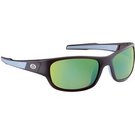 Flying Fisherman - Last Cast Polarized Sunglasses - Brown/Amber Green Mirror