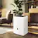 Alt View 6. Whirlpool - 25 Pint 1500 Sq. Ft 3.7 quart Energy Star Certified Dehumidifier in White - White.