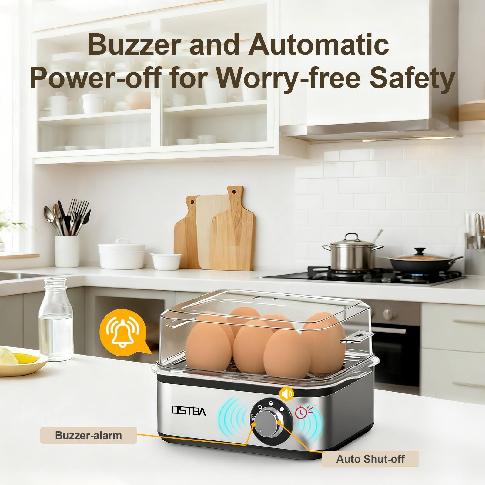 Buzzer and Automatic Power-off for Worry-free Safety

Buzzer-alarm
Auto Shut-off
