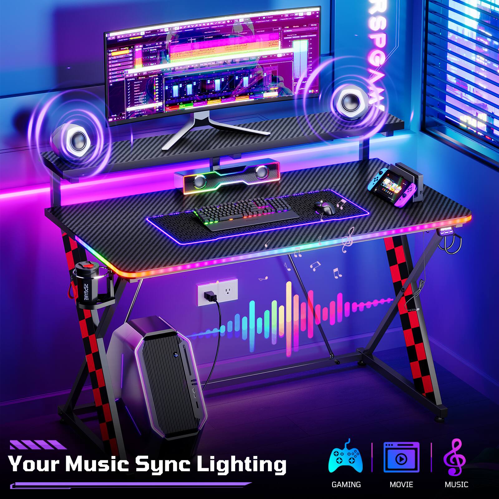 RSPGAMING

Your Music Sync Lighting

GAMING MOVIE MUSIC