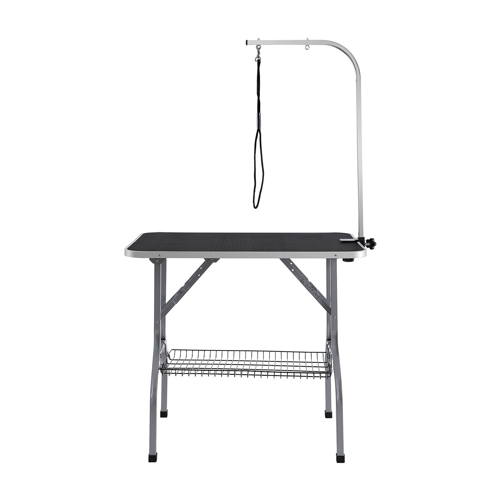 Alt View 5. VEVOR - Pet Grooming Table Arm with Clamp, 36''x24'' Dog Grooming Station, Foldable Pets Grooming Stand.