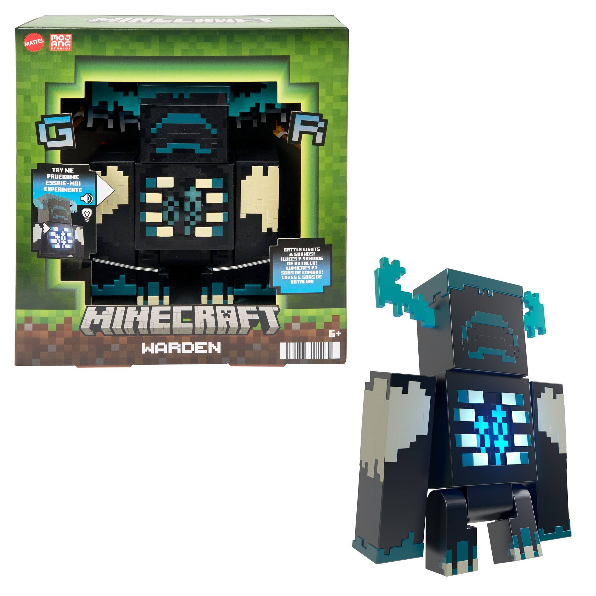 Front. Minecraft - 3.25" Warden.