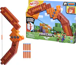 Hasbro - Collectibles - Nerf: Minecraft - Bow Dart Blaster - Collectibles - Multicolor