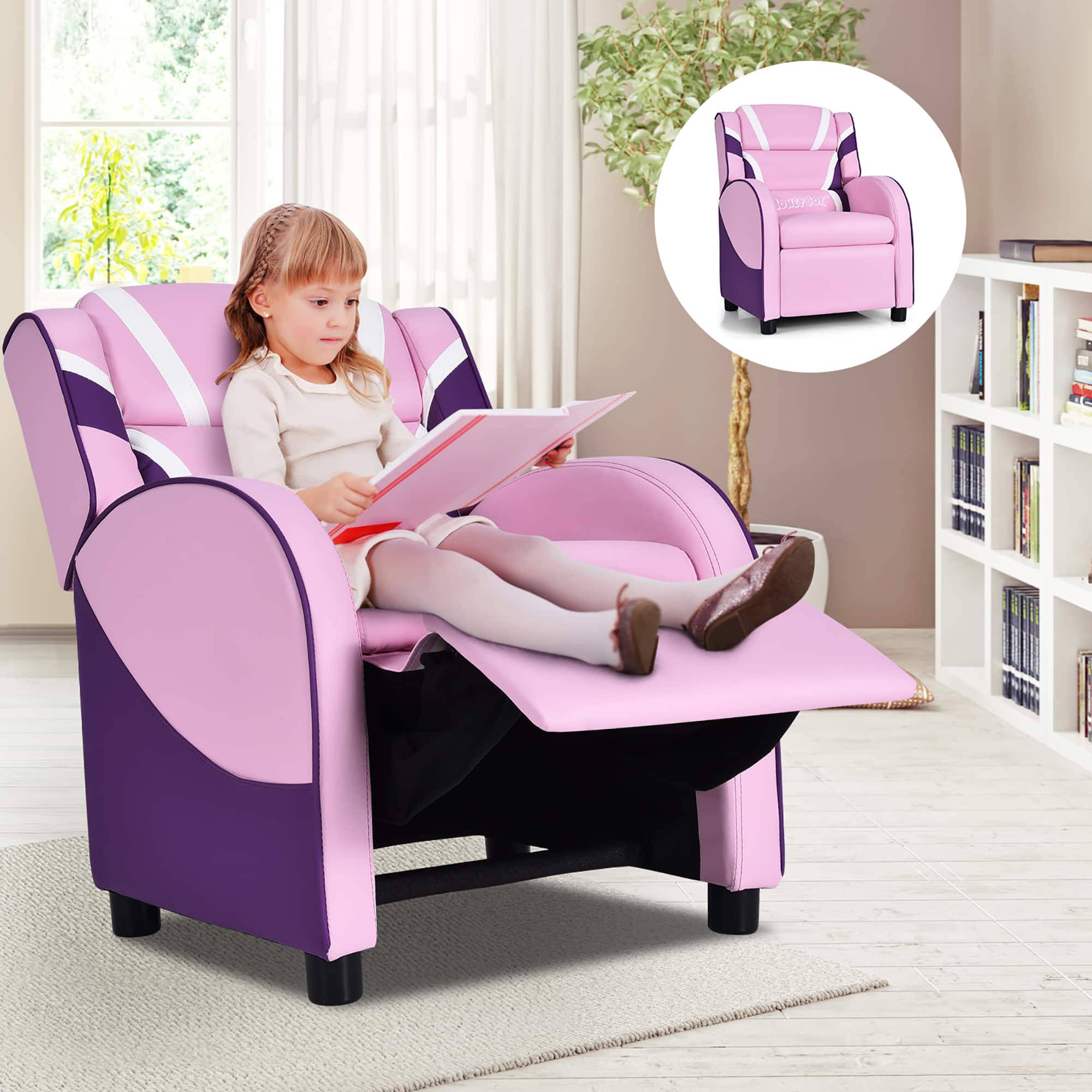 kino Classic Chair (ベビーピンク/ボタン留めシート) ソファ kino Classic Chair (ベビーピンク/ボタン留めシート) ソファ 1