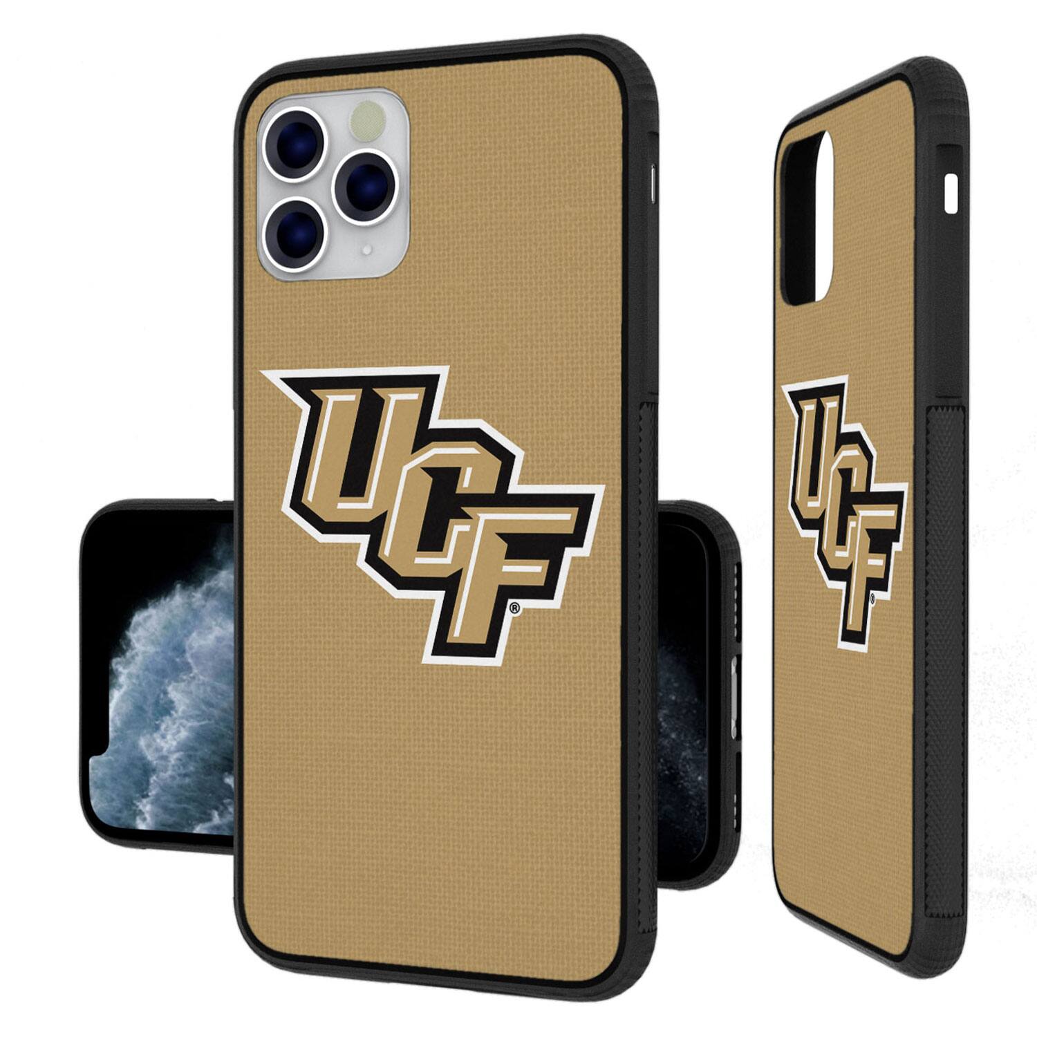 Alt View 2. Keyscaper - UCF Knights iPhone Solid Design Bump Case - 15 Plus - Multicolor.