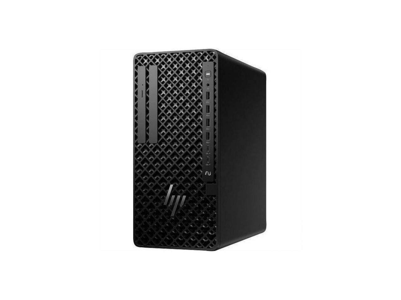 Alt View 2. HP - HP Z1 G1i Desktop - Intel Ultra 7 265 - 32GB - 1TB SSD - Black - Q870 - Win 11 Pro - DDR5 - 500W - Black.
