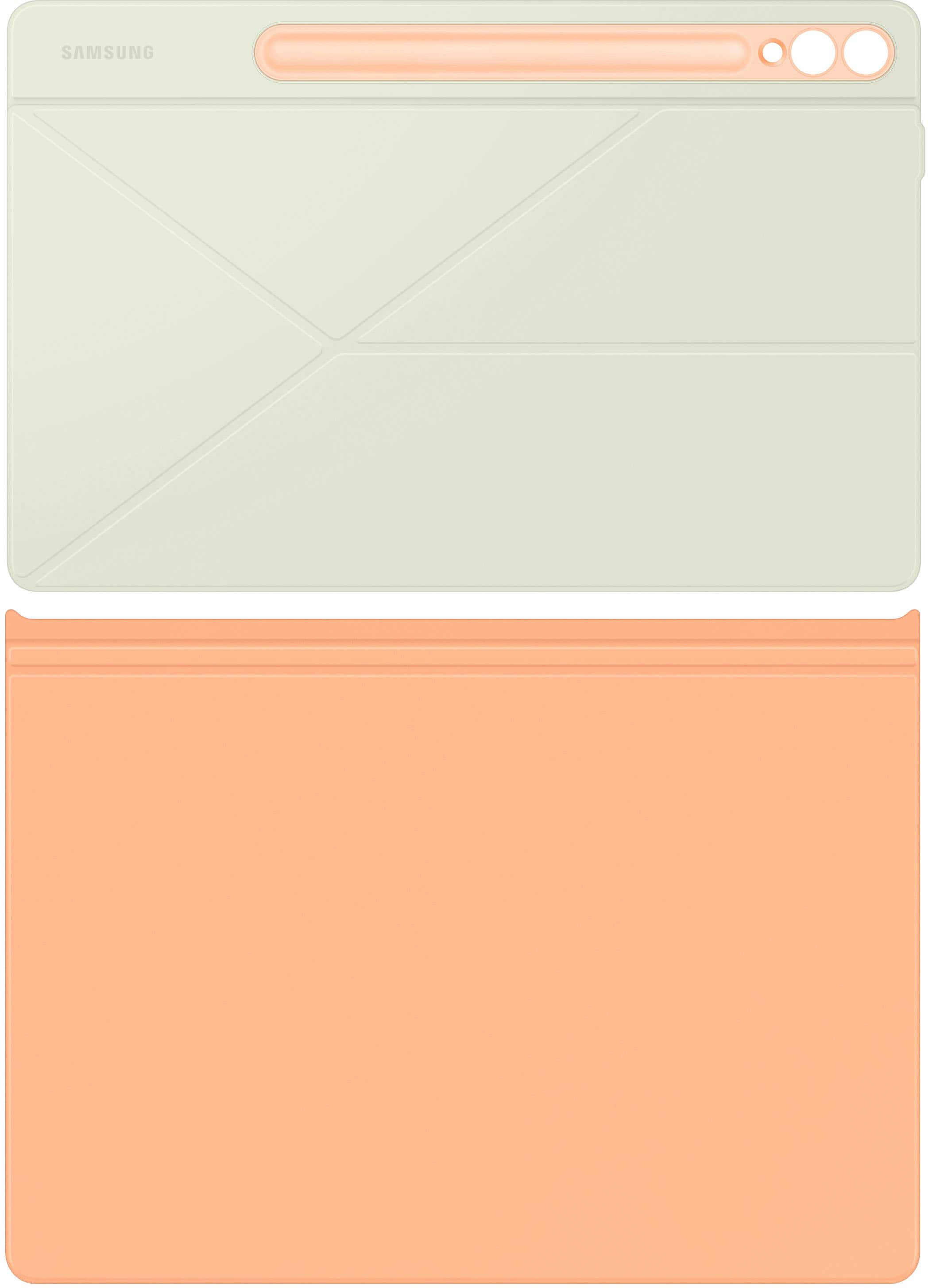 Alt View 15. Samsung - Galaxy Tab S10+/S9+/S9 FE+ Smart Book Cover - Orange.