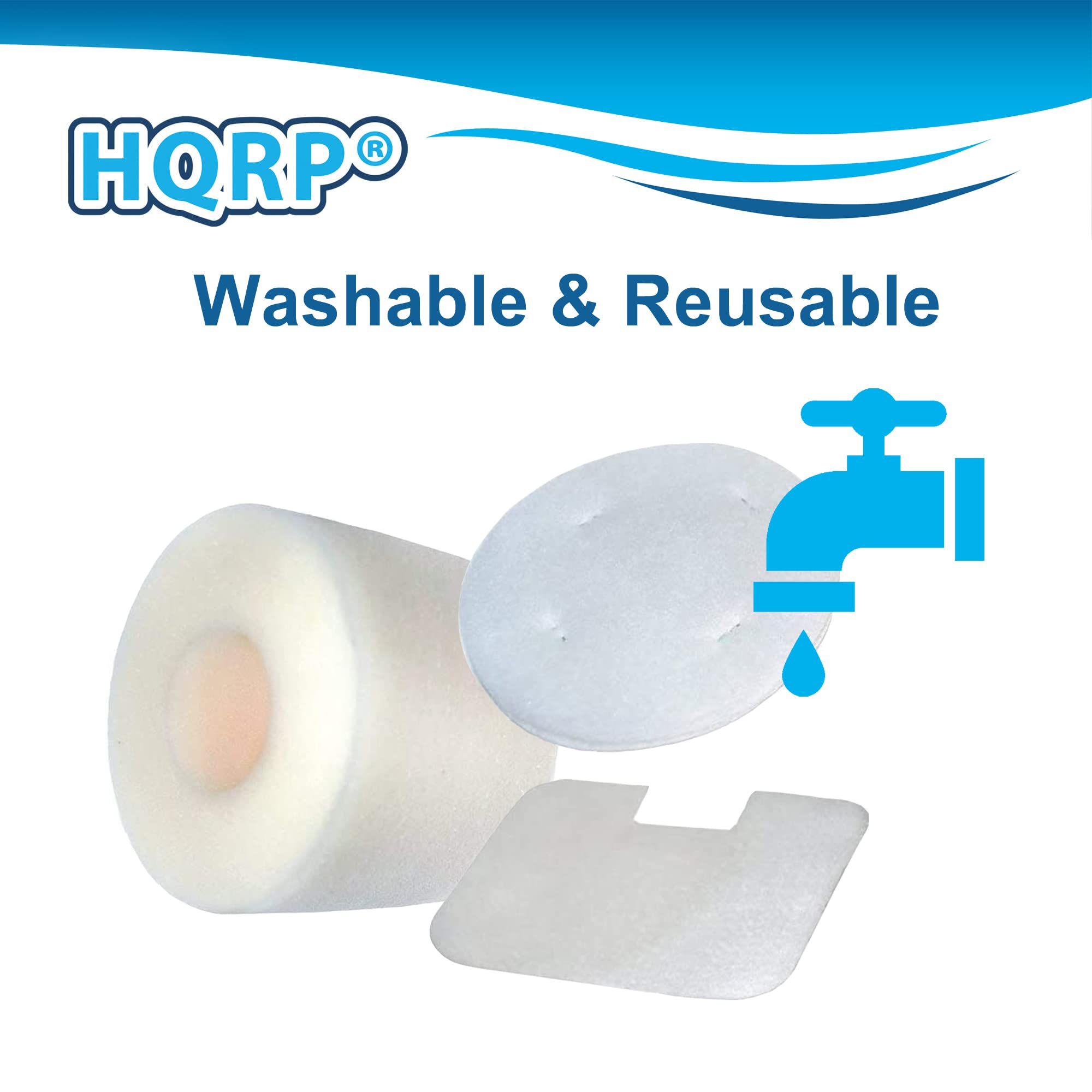 HQRP® Washable & Reusable