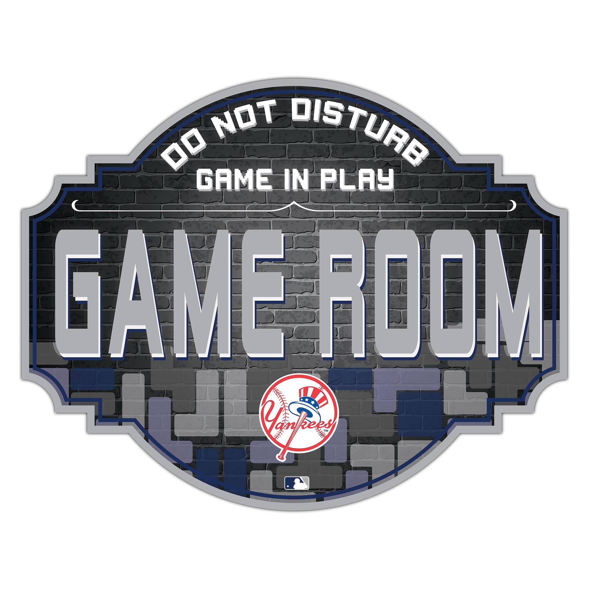 New York Yankees 12'' Game Room Tavern Sign