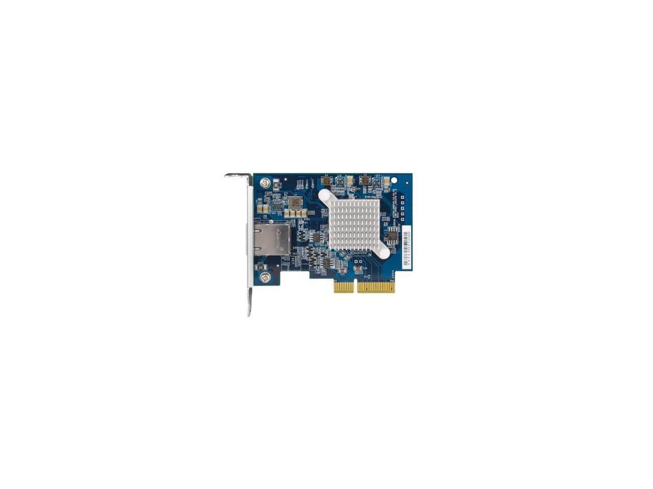 QNAP - QXG-10G2T Dual 10GbE Port, 5 Speeds (10G/5G/2.5G/1G/100M) for NAS - Unknown