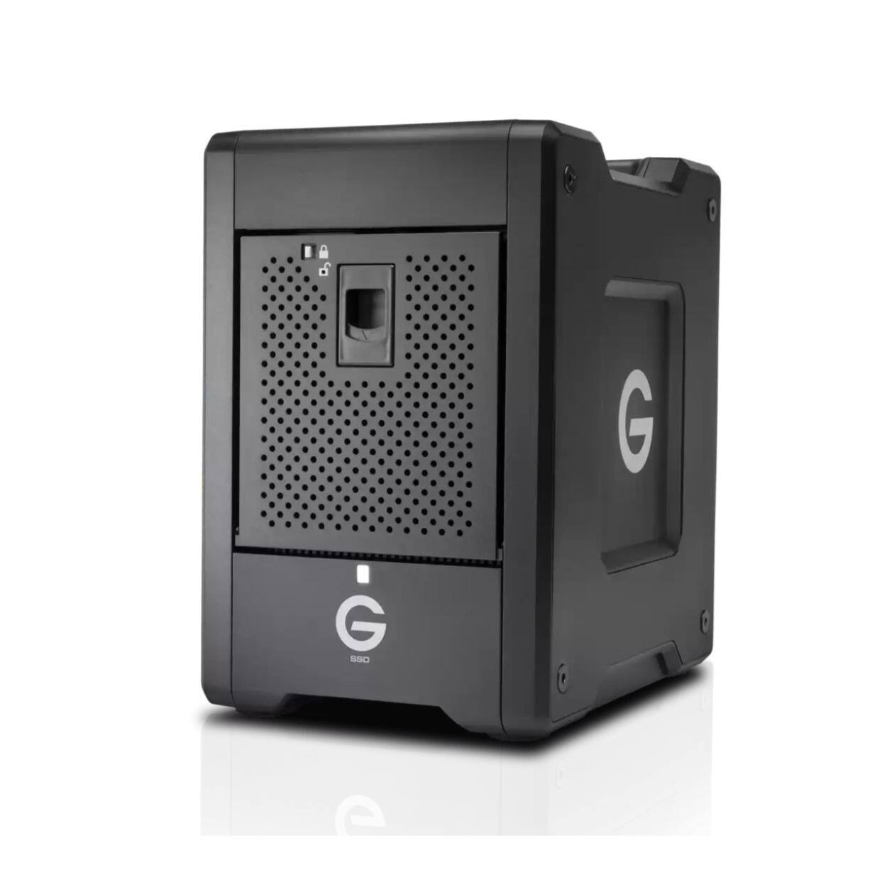 Front. G-Technology - G-Technology G-SPEED Shuttle 8TB SSD 8-Bay Storage System with Removable Modules.