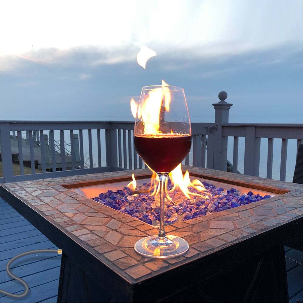 Alt View 5. Empava - 15ft Propane/Natural Gas Hose – CSA Certified, 50K BTU, Quick-Connect Brass Fittings, 1-Year Warranty - Gray.