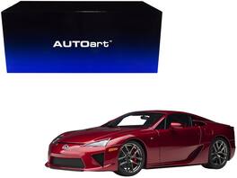 Lexus LFA 1/18 Model Car by Autoart - Pearl Red Metallic