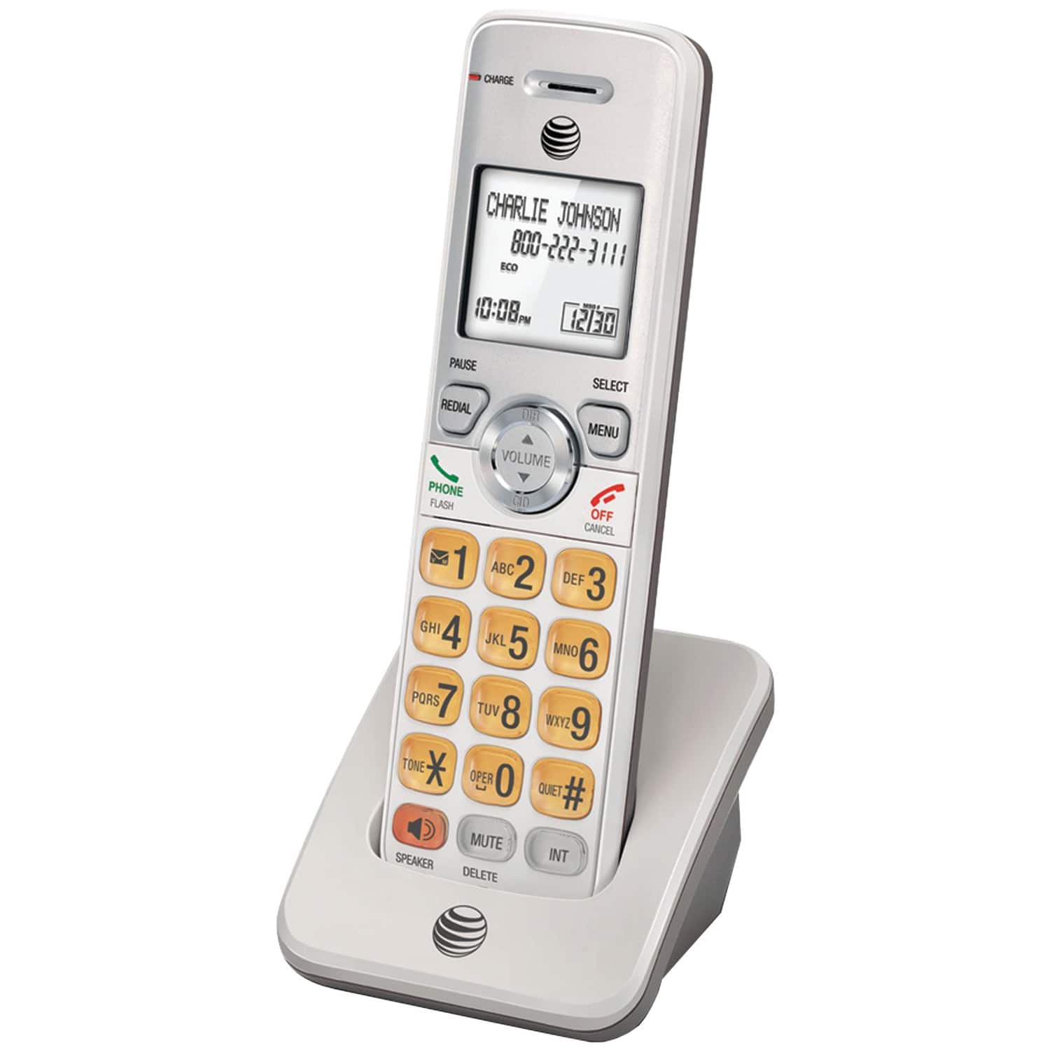 AT&T - Cordless Accessory Handset EL52215 and EL52315 - White