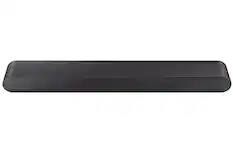 Front. Samsung - 3.0 Ch All-in-One Soundbar HW-S50B, 140W, Dolby Digital & DTS Virtual:X, Q-Symphony, Adaptive Sound Lite - Black.