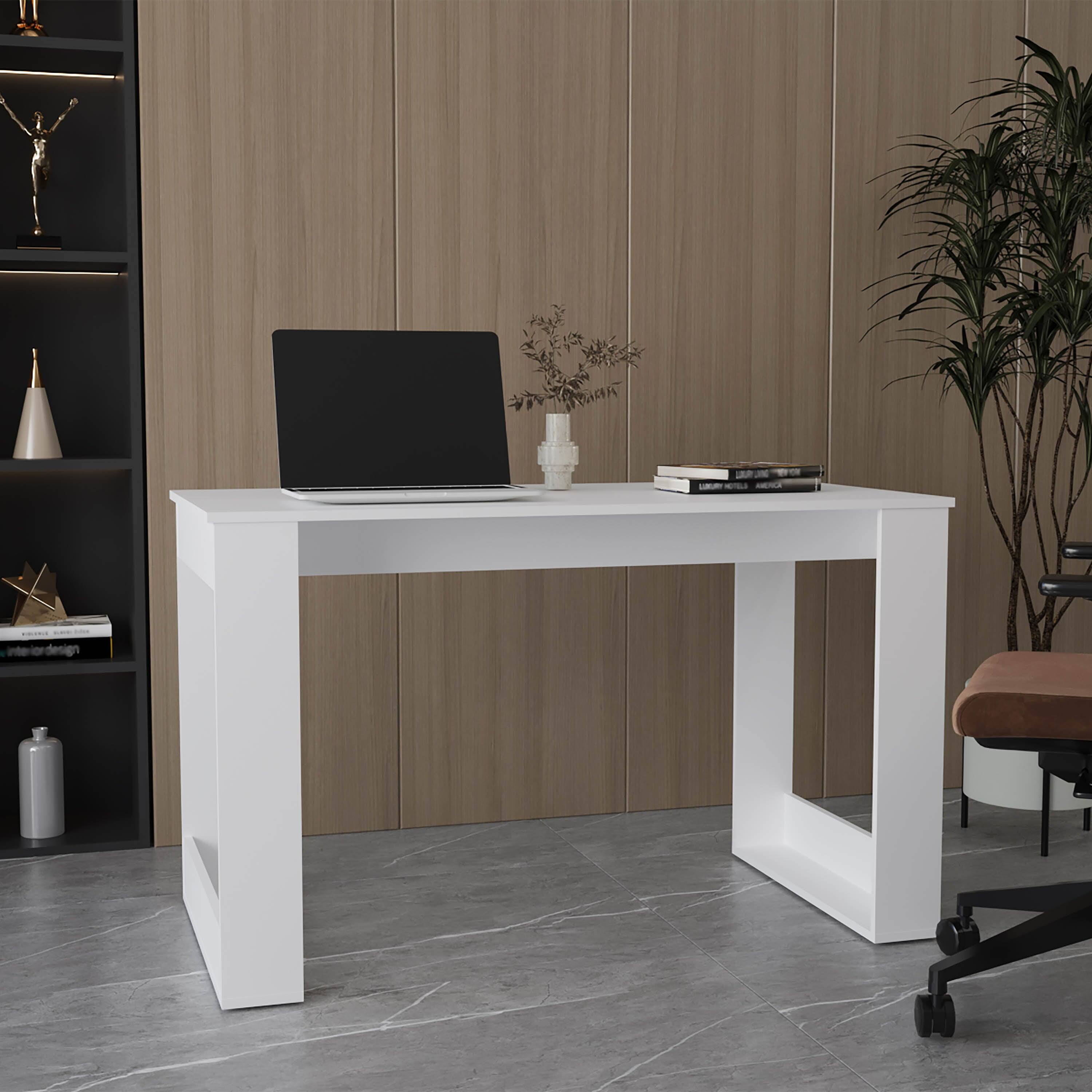TuHome - Oviedo 120 Writing Desk, Home Office - White