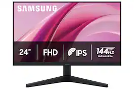 Samsung - 24" G3 (G31H) IPS FHD 144Hz 1ms AMD FreeSync Monitor (HDMI, DisplayPort) - Black