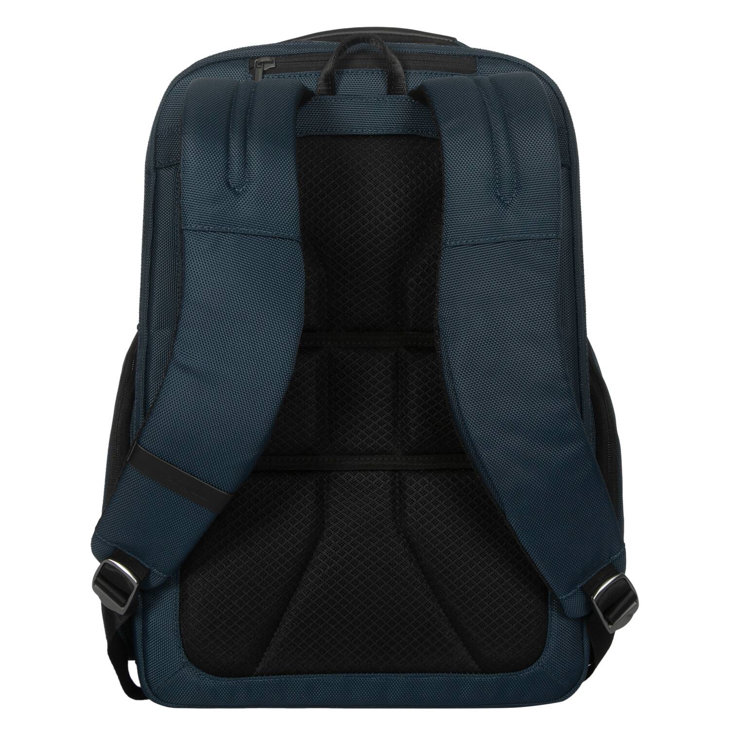 Back. Targus - 15-16” HeritageLuxe Backpack - Blue.