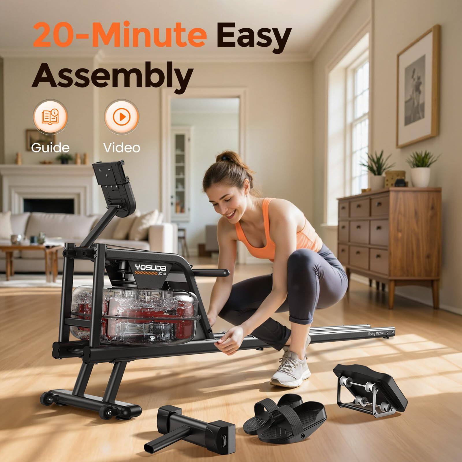 20-Minute Easy Assembly

Guide Video