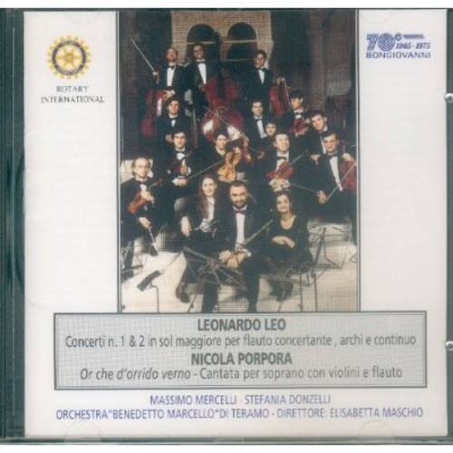 Stefania Donzelli - Concerti Per Flauto / Archi E Basso Continuo NN 1   - COMPACT DISCS [CD]