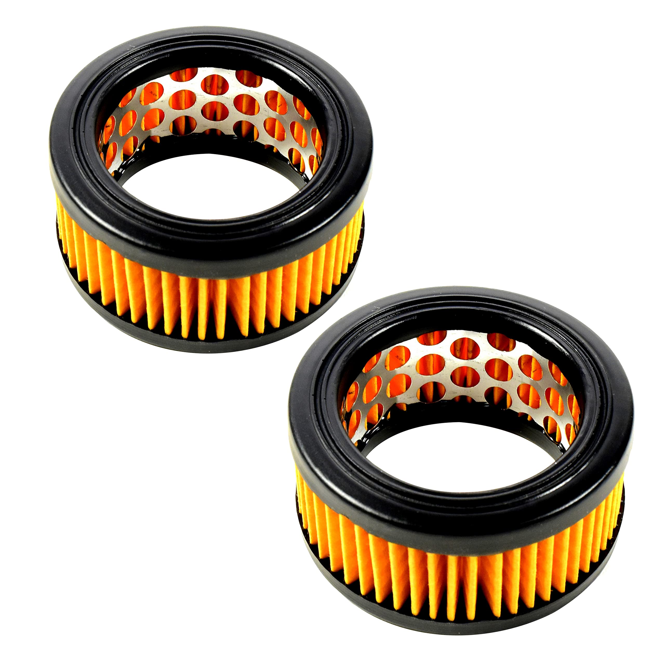Front. HQRP - 2-Pack Chainsaw Air Filter Replacement for Echo 130300-39730, CS-400, CS-400F, CS-4200, CS-5000.