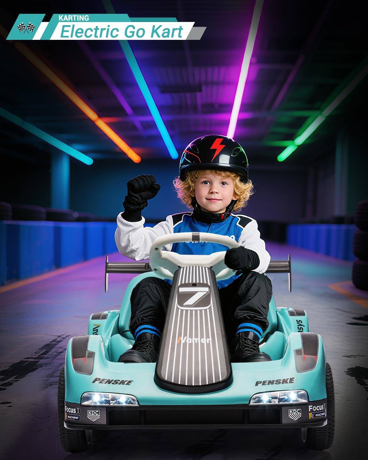 KARTING
Electric Go Kart
Penske
Focus
KDC
Machne
Vamer