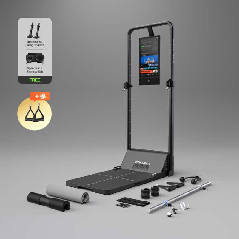 Speediance - Smart Home Gym, Gym Monster 2 Basic, Smart AI-Powered Multi-Functional Smith Machine for Home Workout - Black