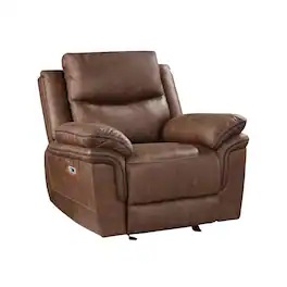 New Classic Furniture - Ryland Glider Recliner W/Pwr Fr - Brown