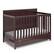 Left. Graco - Hadley 5-in-1 Convertible Crib with Drawer - Espresso.