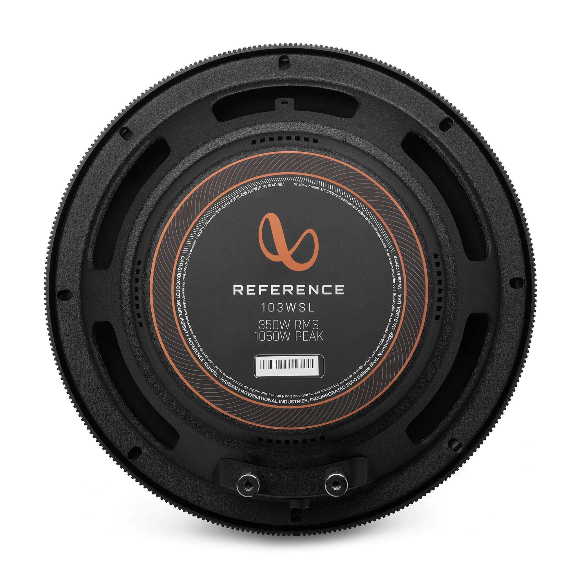 REFERENCE  
103WSL  
350W RMS  
1050W PEAK  

DAI MARMAN INTERNATIONAL INDUSTRIES, INCORPORATED