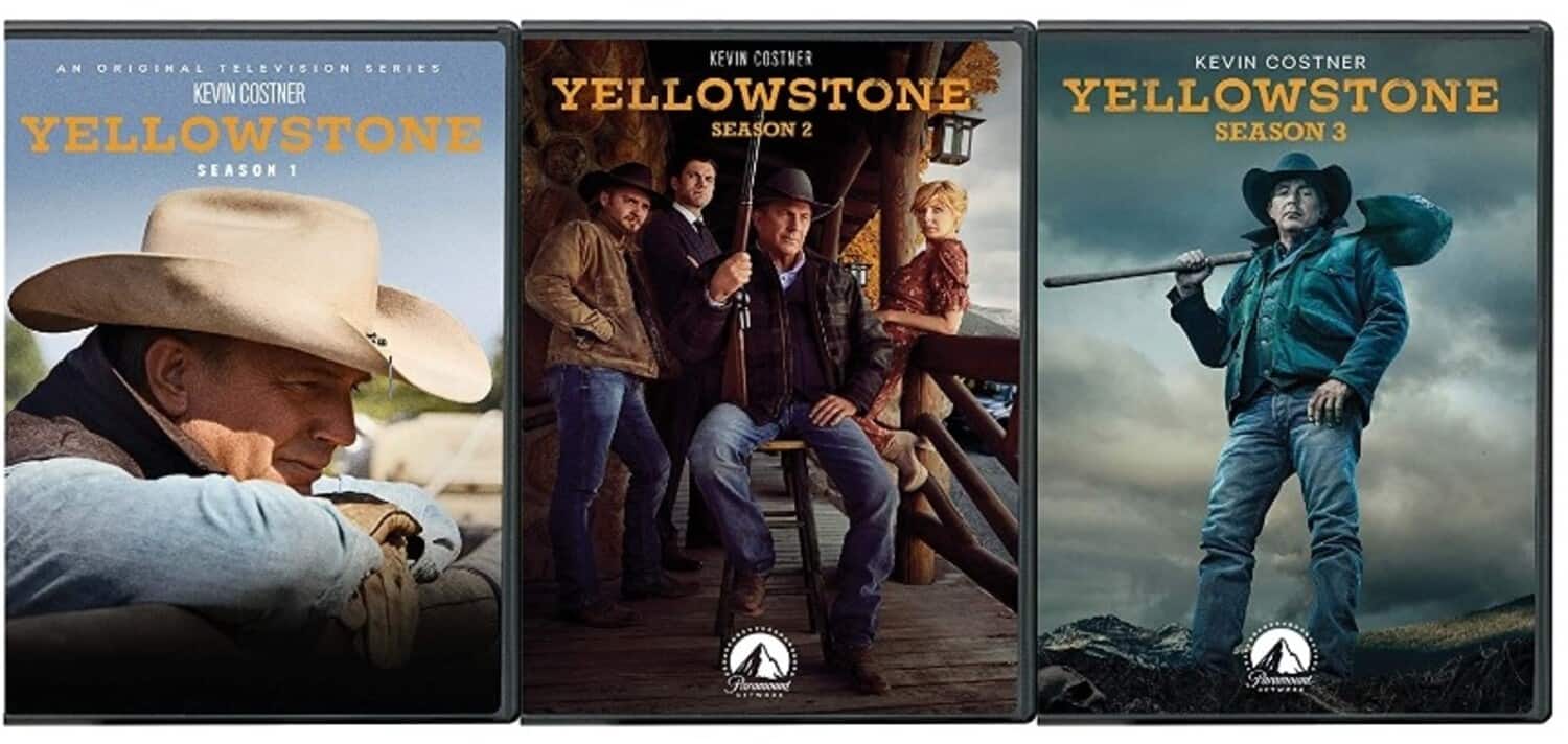 Yellowstone: The First Three Seasons  - DVD
