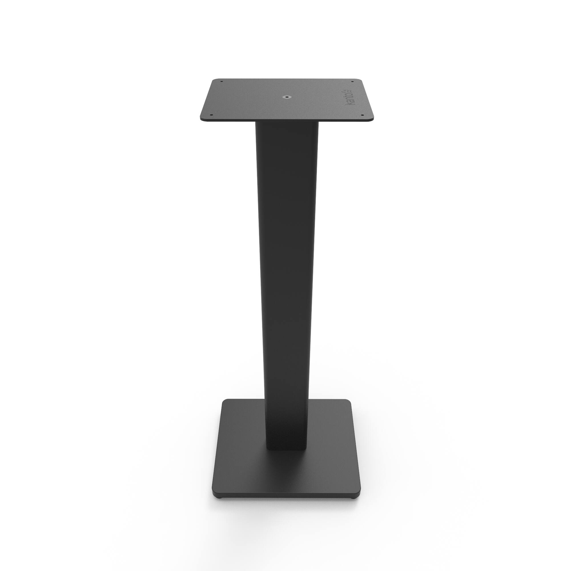 Alt View 1. Kanto - 28" Universal Bookshelf Speaker Floor Stands, Pair - Black.