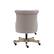 Alt View Zoom 12. Linon Home Décor - Scotmar Plush Button-Tufted Adjustable Office Chair With Wood Base - Light Gray.