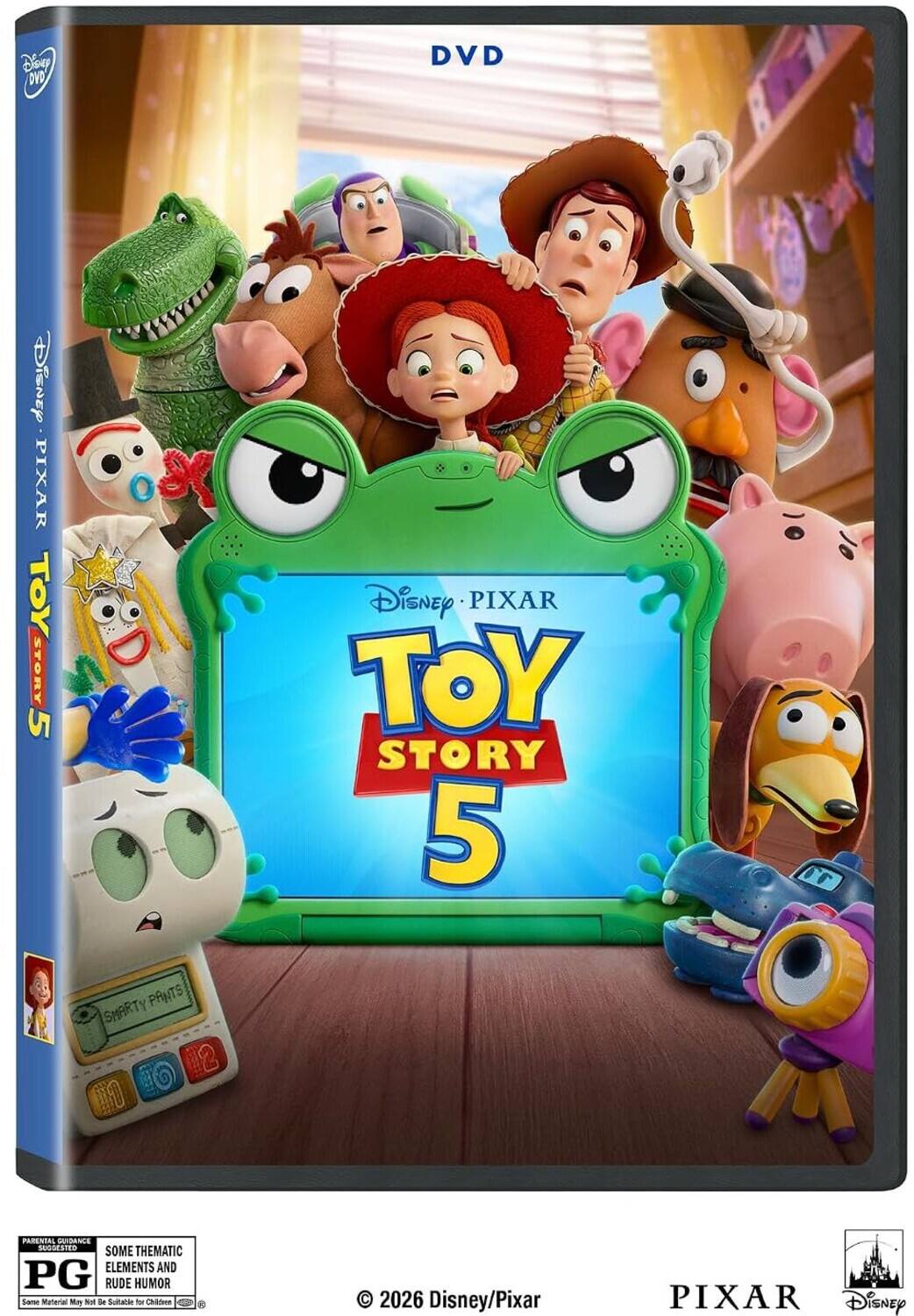 Front. Toy Story 5   - DVD.