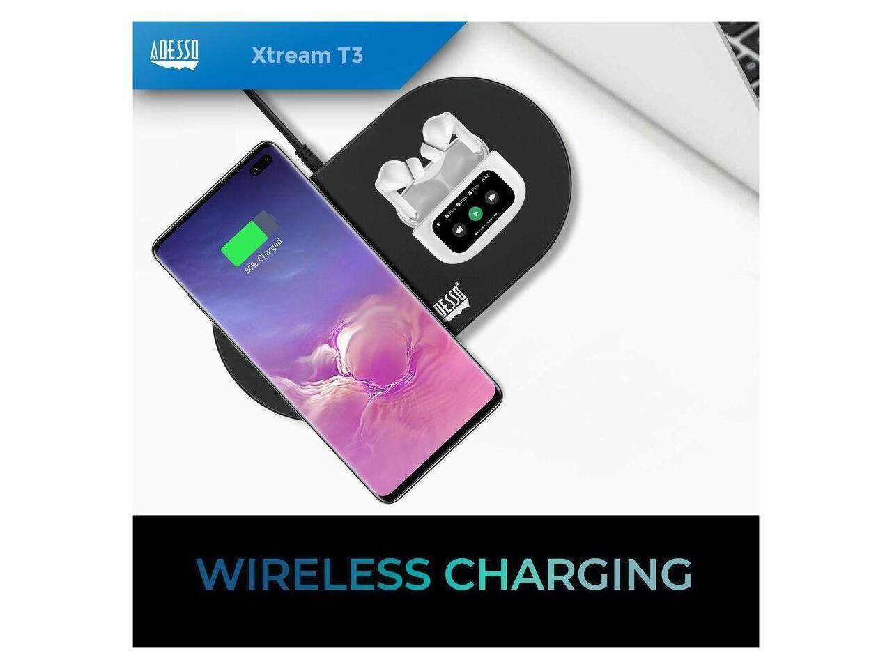 ADESSO Xtream T3  
80% Charged  
WIRELESS CHARGING