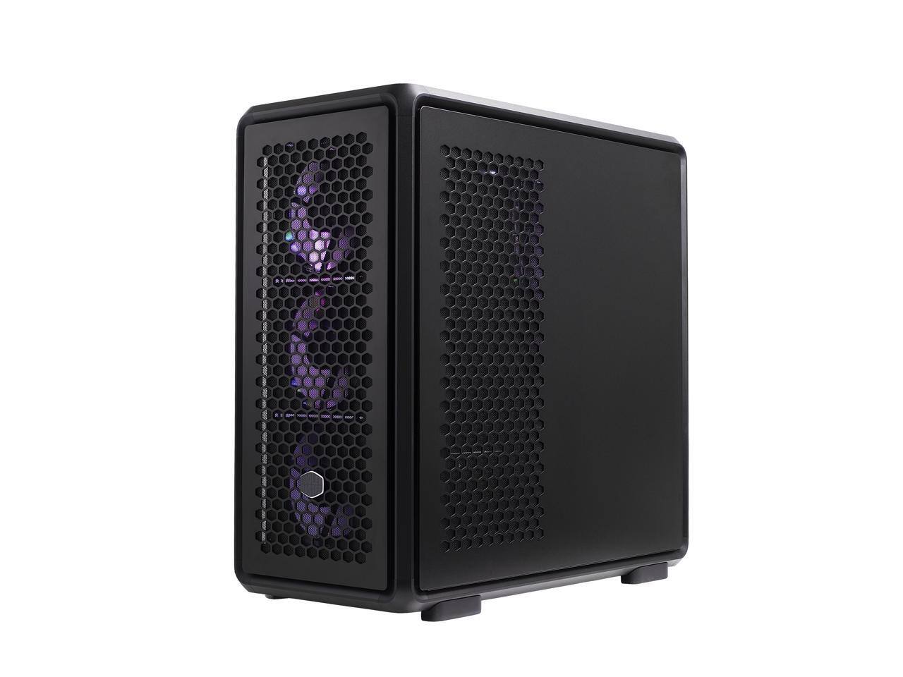 Alt View 3. Cooler Master - Cooler Master MasterFrame 600 FreeForm ATX Mid-Tower Case, Aluminum Frame, Magnetic Panels, Tempered Glass - Type C.