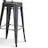Alt View 13. Simpli Home - Rayne 30 inch Metal Bar Stool (Set of 2) - Grey.